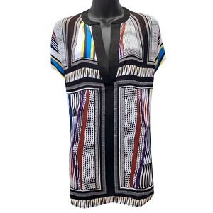 Diane Von Furstenberg Silk Blend Top Size 4
